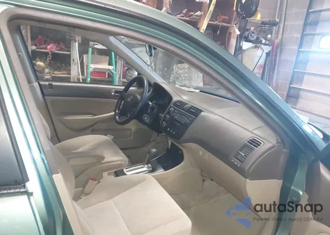 2003 Honda Civic Lx из США, поврежденный, VIN JHMES16553S003069